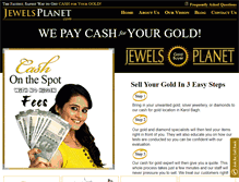 Tablet Screenshot of jewelsplanet.com